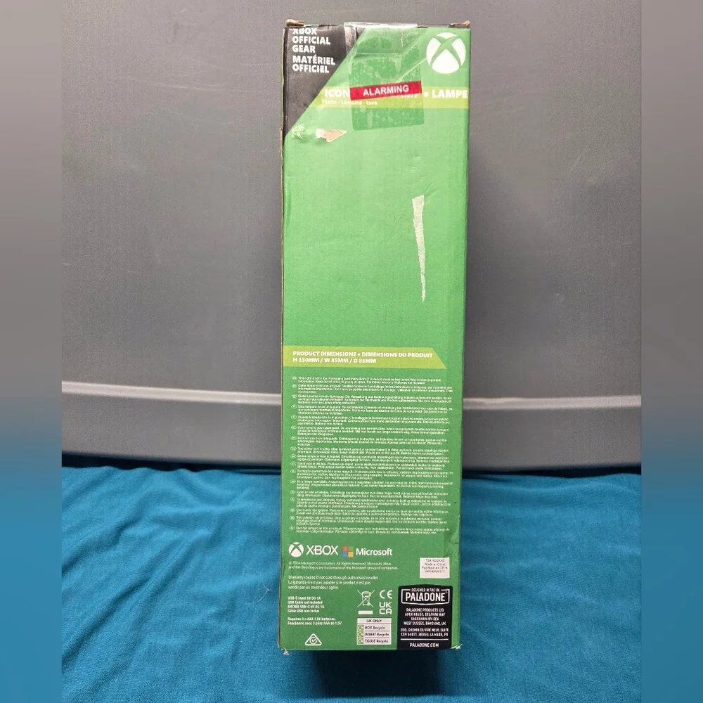 Xbox Icons Flow Lamp Xbox Official Gear Paladone